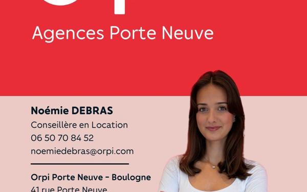 Appartement à louer    1 pièce •  Boulogne-sur-Mer