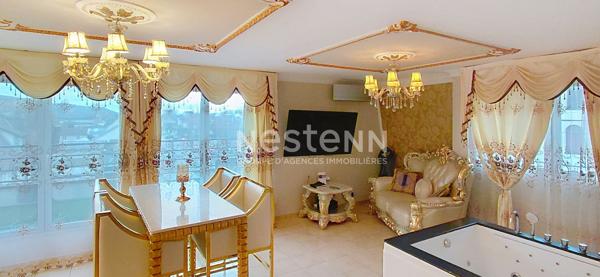 Appartement lumineux à Vernon, proche Seine, dernier étage avec parking