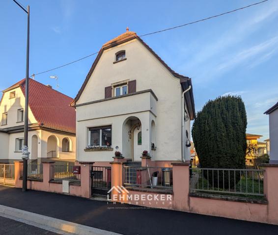 Maison 6 pièces - 102m² sur 444m² - Strasbourg Stockfeld
