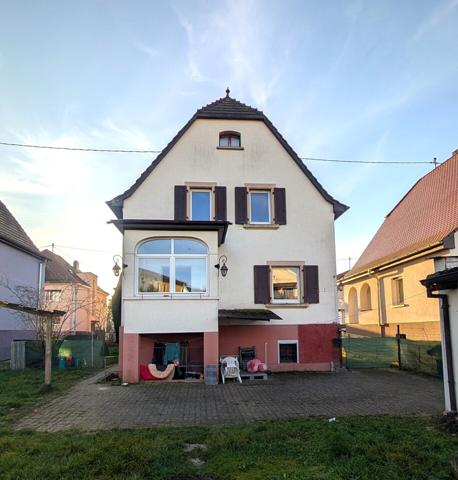 Maison 6 pièces - 102m² sur 444m² - Strasbourg Stockfeld