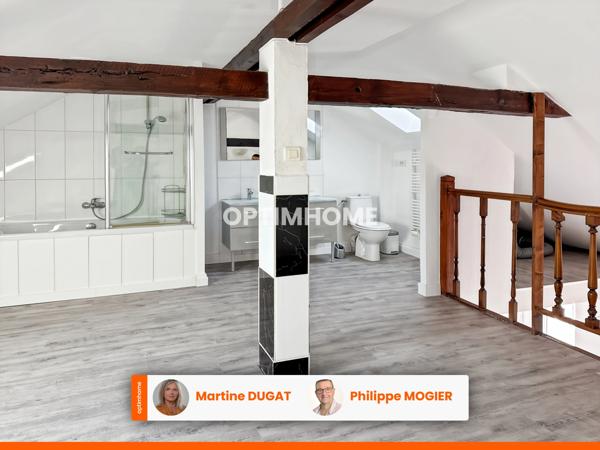 Appartement duplex, 2 pièces, à deux pas du marché couvert