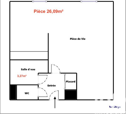 Studio à vendre 34,15 m² Sainte-Luce-sur-Loire