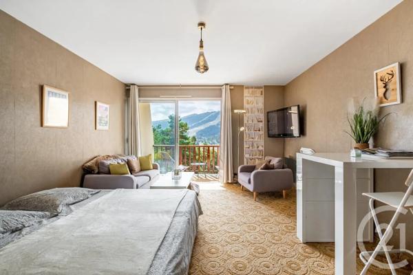 Appartement F1 à vendre  1 pièce - 35 m 2   GREOLIERES  - 06