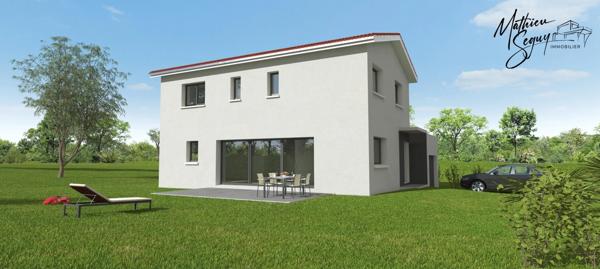 Un terrain verdoyant pour accueillir votre future maison