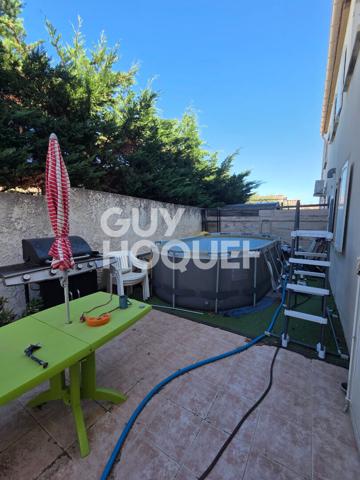 T3 en rez-de-jardin de 59 m² avec jardin et 2 parkings ? Châteauneuf-les-Martigues