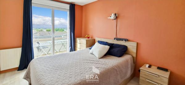 EYSINES CENTRE - Appartement T3 de 67m² - balcon 10m² - exposé Ouest - 1 place de parking