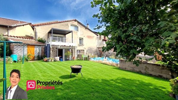 REGNY (42630) Maison individuelle  3 pièces avec jardin et garage