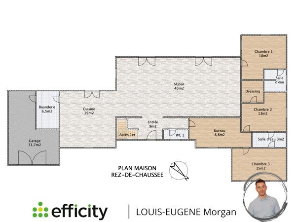 Maison 8 pièces - 191 m² Bien prestige