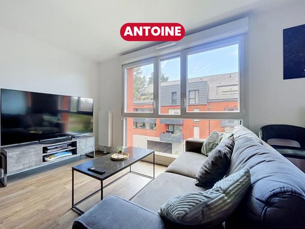 Appartement T2 - 41m2 - Parking - Marquette Lez Lille