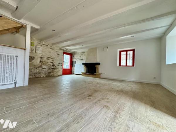 Maison de charme – 65 m² habitables – 3 chambres – Quartier Haute-Île, Rezé