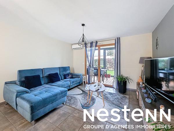 À vendre T3 avec jardins, terrasses, véranda climatisée - Centre-ville Saint-Bonnet-de-Mure