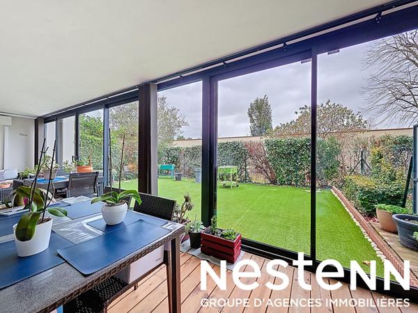 À vendre T3 avec jardins, terrasses, véranda climatisée - Centre-ville Saint-Bonnet-de-Mure