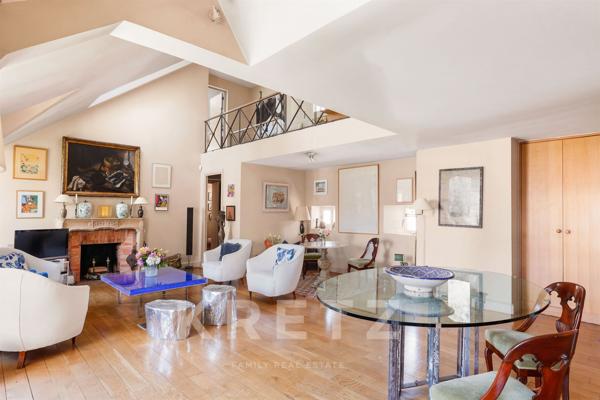 Duplex au dernier étage