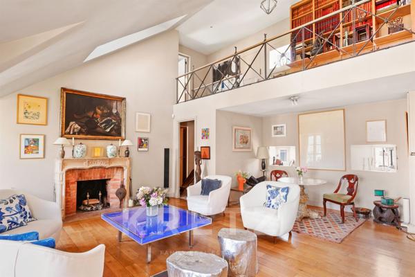 Duplex au dernier étage