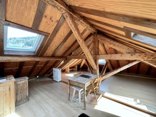 Saint-Pierre-de-Chartreuse (38380) Duplex très lumineux - charpente apparente - vieux bois - vue remarquable 360 degrés - St Pierre de Chartreuse