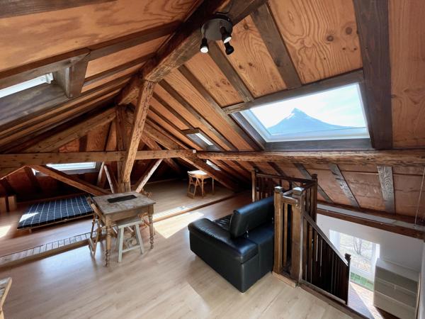 Saint-Pierre-de-Chartreuse (38380) Duplex très lumineux - charpente apparente - vieux bois - vue remarquable 360 degrés - St Pierre de Chartreuse