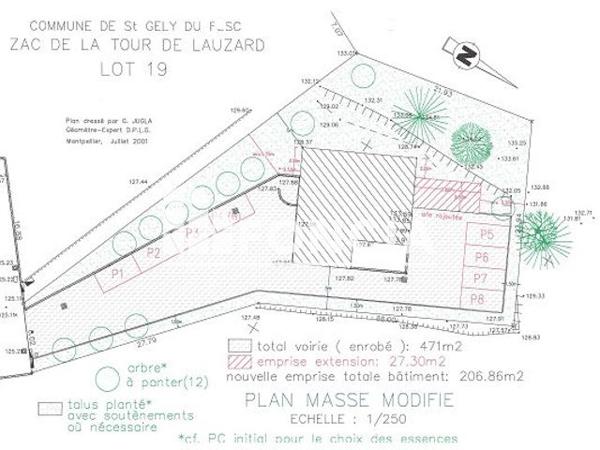 Location Local commercial 11 pièces 291.44 m² - 50 IMPASSE TROIS POINTES Saint Gely Du Fesc 34980