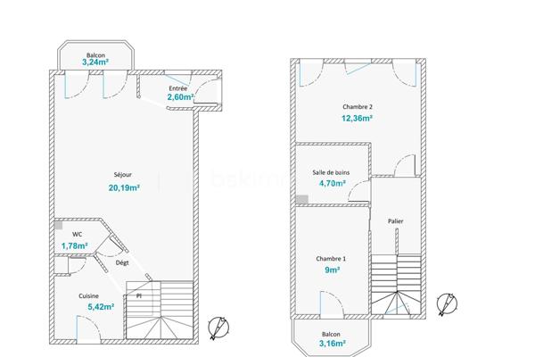 Découvrez ce DUPLEX au CALME situé au 2ème et dernier étage d'une résidence parfaitement entretenue à 8 min de la GARE (RER E) à pied - proche des écoles et commerces.

Il est composé d'une ENTRÉE, d'un SÉJOUR lumineux avec accès au BALCON, d'une CUISINE indépendante, et d'un WC.
À l'étage, un PALIER avec rangements, 2 CHAMBRES, dont une avec BALCON, une SALLE DE BAINS avec WC.

Une CAVE et une PLACE DE PARKING en sous-sol complètent ce bien.

LES PLUS :
• DUPLEX offrant une vraie séparation entre les espaces de vie et de nuit.
• 2 BALCONS.
• CAVE.
• PLACE DE PARKING.
• Résidence avec ASCENSEUR.
• DPE D.

Une vraie vie de quartier où tout se fait à pied : le RER E est à moins de 8 minutes, les écoles et les commerces sont au pied de l'immeuble, le tout porté par l'excellente dynamique immobilière et l'arrivée prochaine de la ligne 15 du Grand Paris Express.

Conseillère ouverte à l'inter-cabinet.