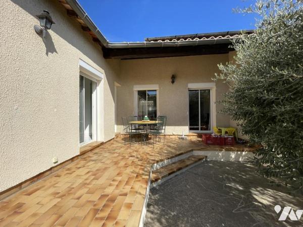 PIGNAN, villa de 138m² sur un terrain de 2097m²