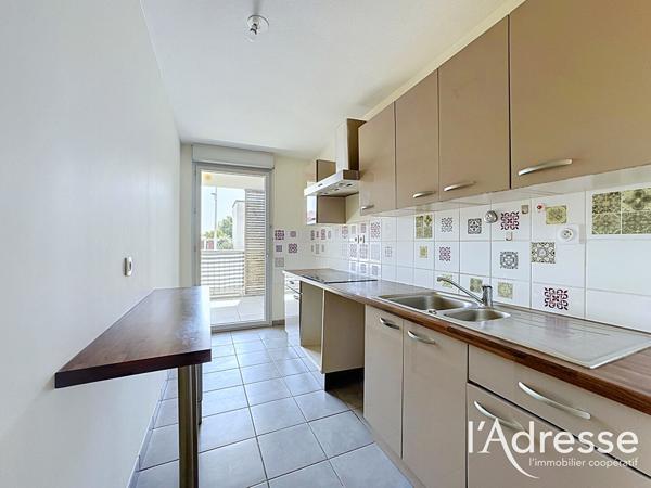 Exclusivité l'Adresse Immobilier - Tournefeuille - Appartement T3 de 65m² avec 2 places de parking Sous-Sol