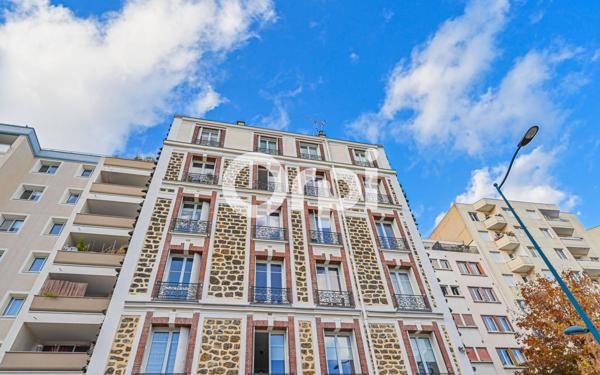 Appartement à vendre    2 pièces • 39,10 m2 Pantin