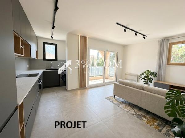 Appartement 2 pièce(s) 43 m²