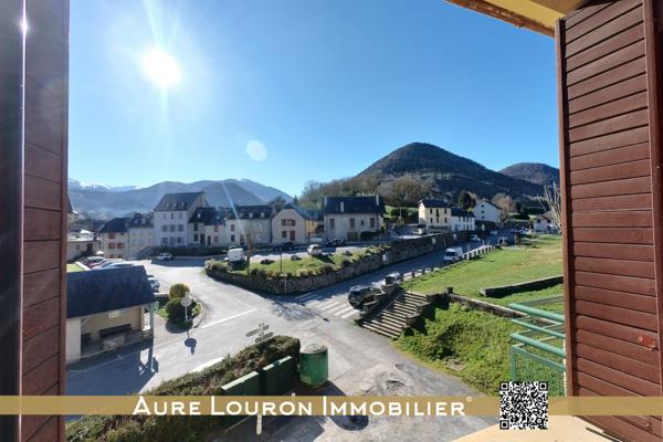 Arreau (65240) APPARTEMENT 4 PIÈCES 62.8m² AVEC BALCON AU CŒUR DU VILLAGE D'ARREAU