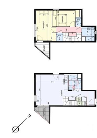 Maison à vendre  3 pièces - 72,02 m 2   ST RAPHAEL  - 83