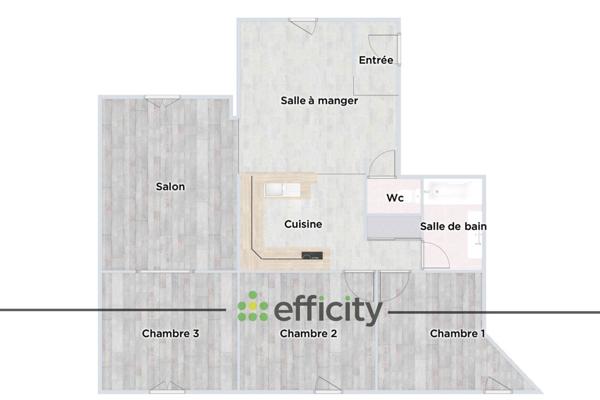 Appartement 5 pièces - 85 m²