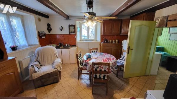 VANDONCOURT - Maison 4 pièces (combles en aménageables) sur 5 ares 62
