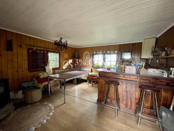 3%.COM - EXCLUSIVITÉ à BERSTETT, Terrain de loisir de 15,23 ares arboré, chalet en bois. Berstett (67370)