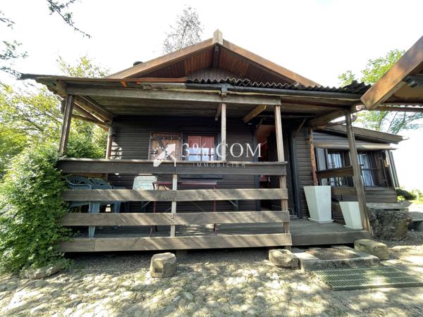 3%.COM - EXCLUSIVITÉ à BERSTETT, Terrain de loisir de 15,23 ares arboré, chalet en bois. Berstett (67370)