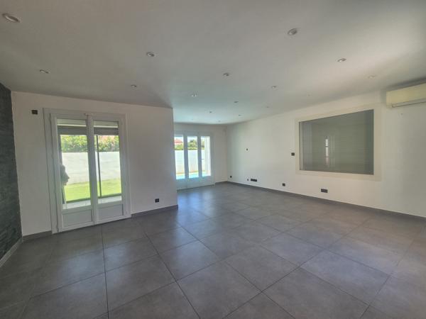 Maison de plain pied avec piscine- Secteur Bolmon