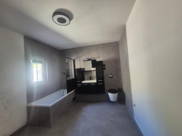 Maison de plain pied avec piscine- Secteur Bolmon