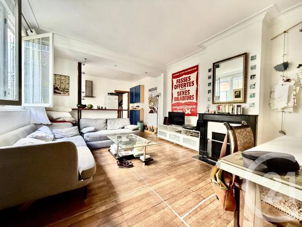 Appartement F3 à vendre  3 pièces - 62,14 m 2   PARIS  - 75011