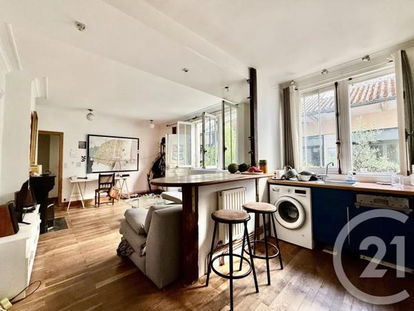 Appartement F3 à vendre  3 pièces - 62,14 m 2   PARIS  - 75011