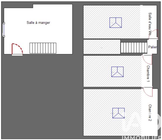 Appartement à vendre 3 pièces 41 m² Paris 18