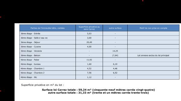 Appartement 4 pièces - 90 m²