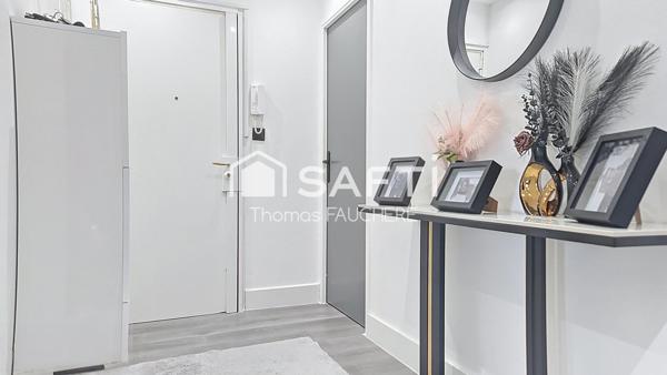 Le Raincy : T4 refait à Neuf, Balcon, Box et Cave.