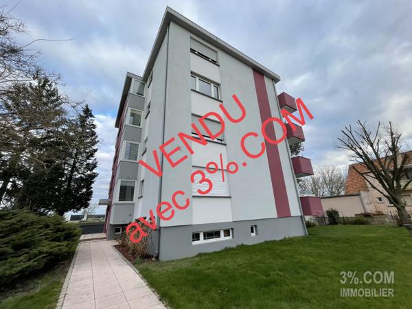 3%.COM - EXCLUSIVITÉ à VENDENHEIM F3 de 83m², garage et cave. Vendenheim (67550)