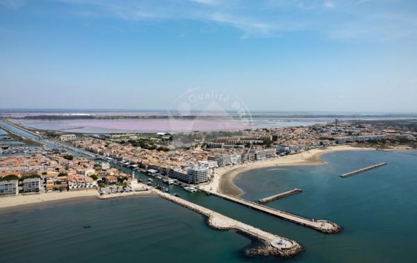 Vente Appartement P1 Terrasse avec Vue Mer latérale neuf Le grau-du-roi   