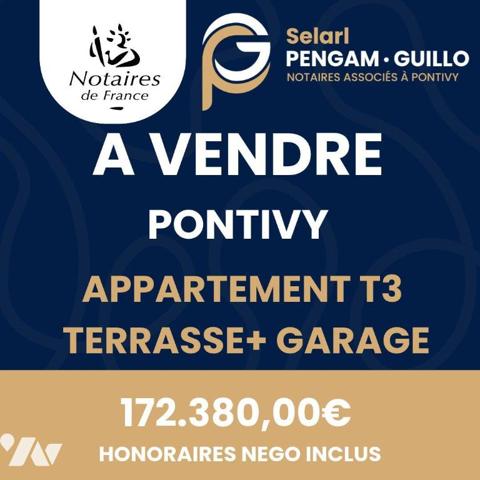 APPARTEMENT T3 avec GARAGE 