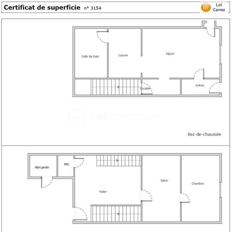 Maison de ville de 68 m²