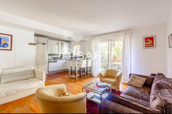 Rare à La Garenne Colombes – 2 pièces avec grand jardin plein sud + parking + cave