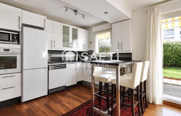 Rare à La Garenne Colombes – 2 pièces avec grand jardin plein sud + parking + cave