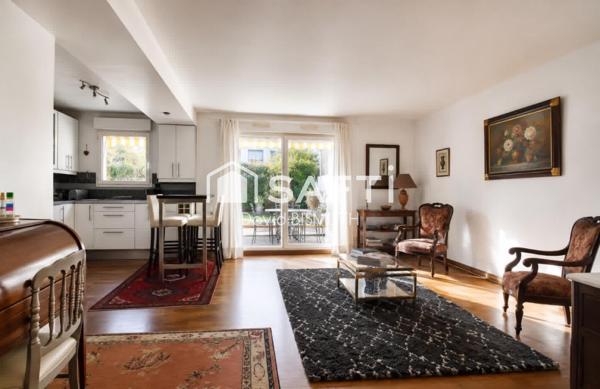 Rare à La Garenne Colombes – 2 pièces avec grand jardin plein sud + parking + cave