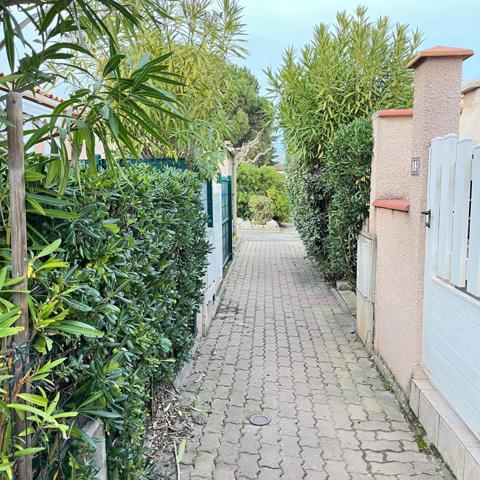 100 m de la plage maison T2 de 32 m2 + parking