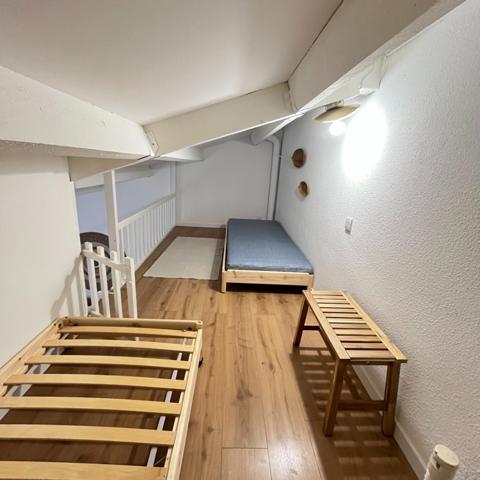 100 m de la plage maison T2 de 32 m2 + parking