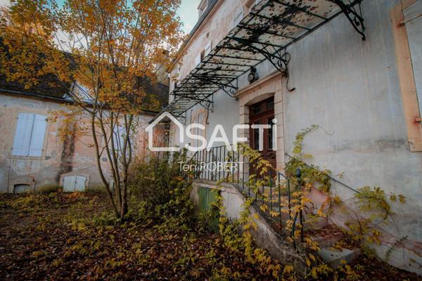 Chateau à rénover avec dépendances, chapelle privée, et ancienne écurie