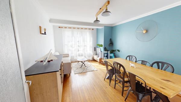 Appartement à vendre de 3 pièces de 64 m²